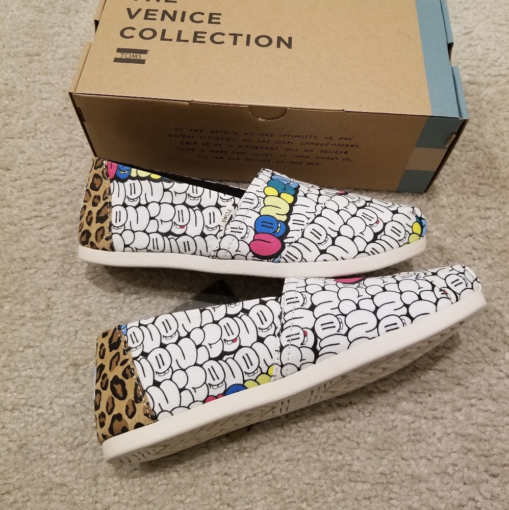TOMS Multi Bubble women size 8 brand new with - Picture 5 of 7